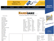 Tablet Screenshot of haberdariz.tr.gg